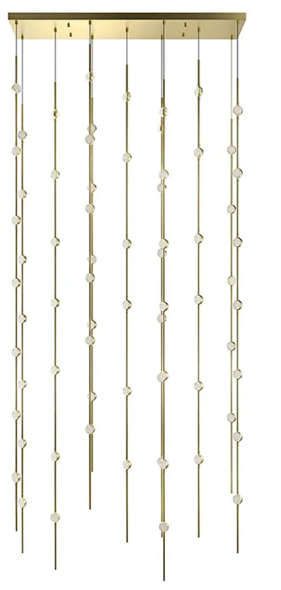 Constellation Andromeda 36"W Brass 3000K Pendant Light