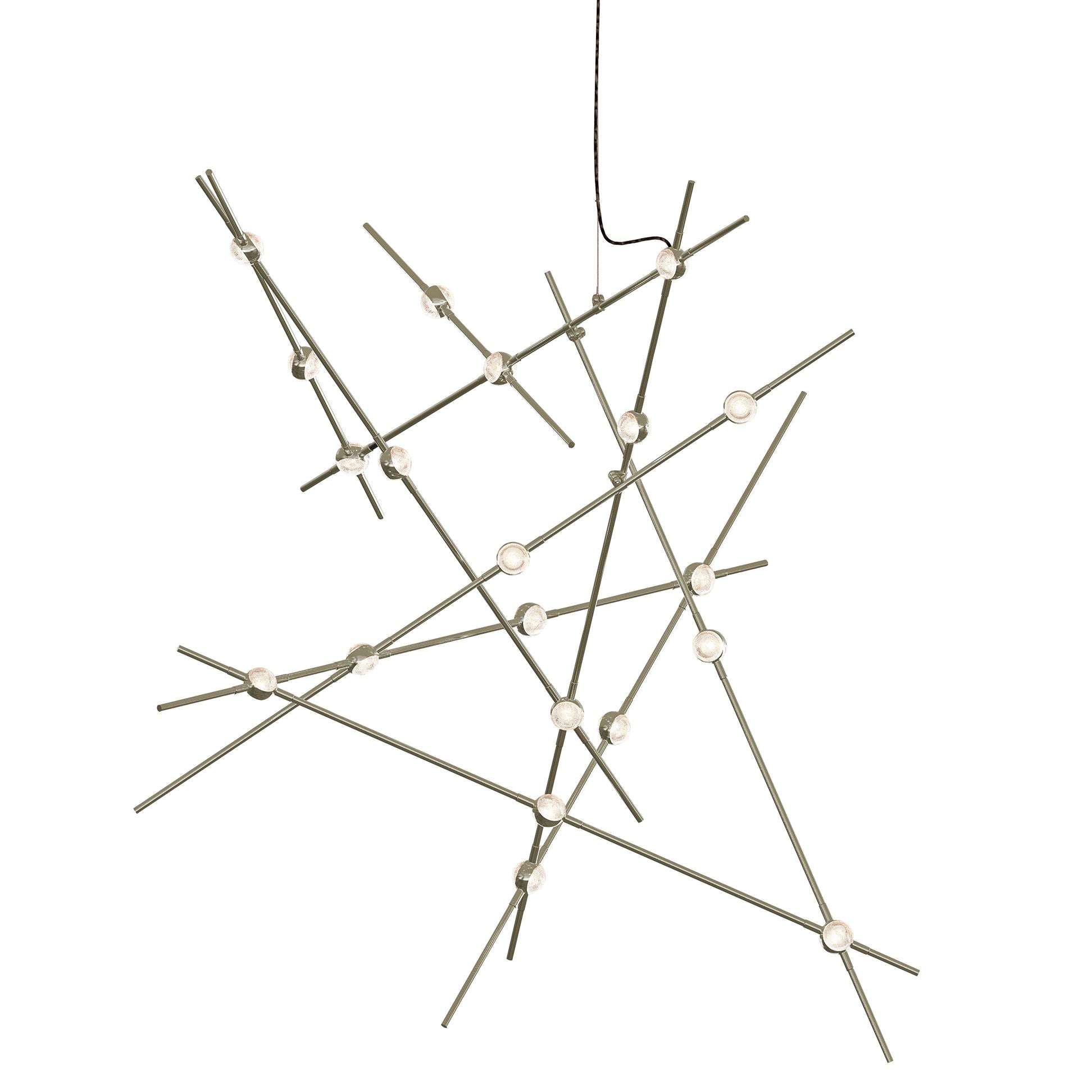 Constellation Aquila Major 50" Wide Satin Chandelier