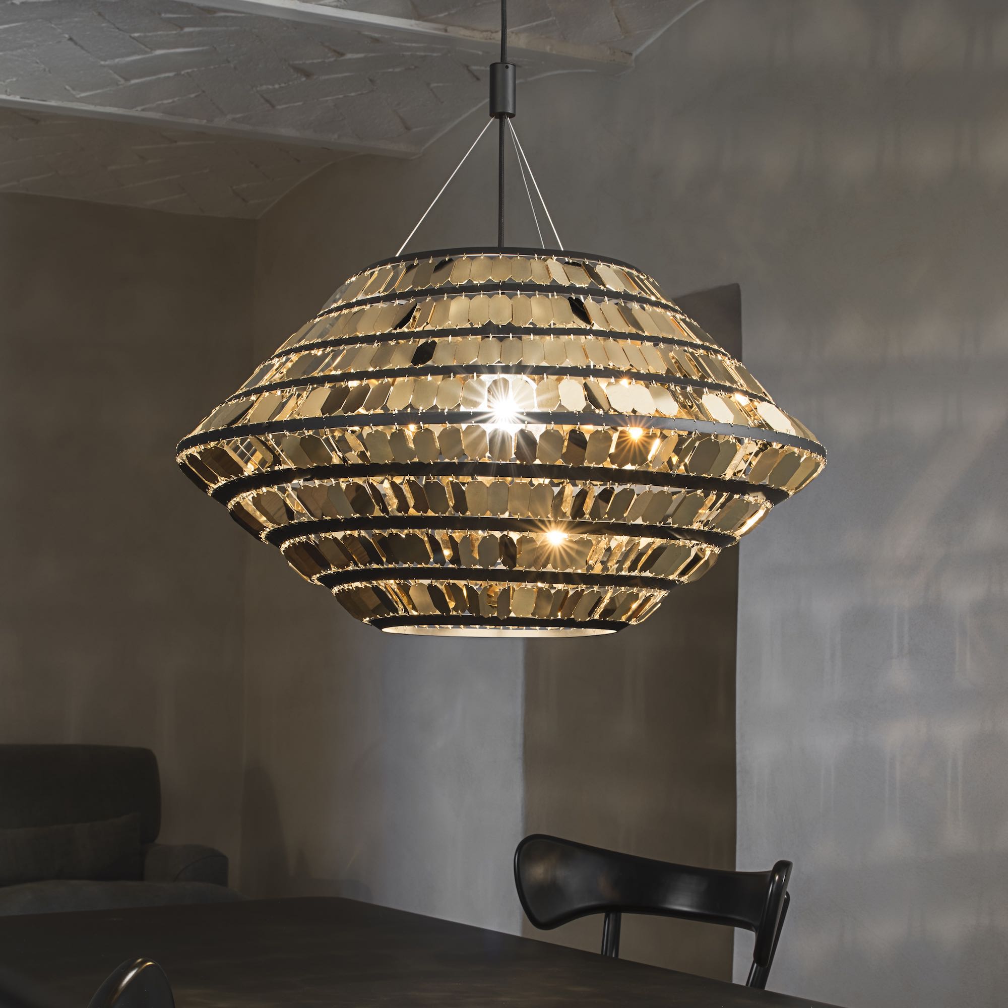 Contemporary Italian Designer Chandelier
