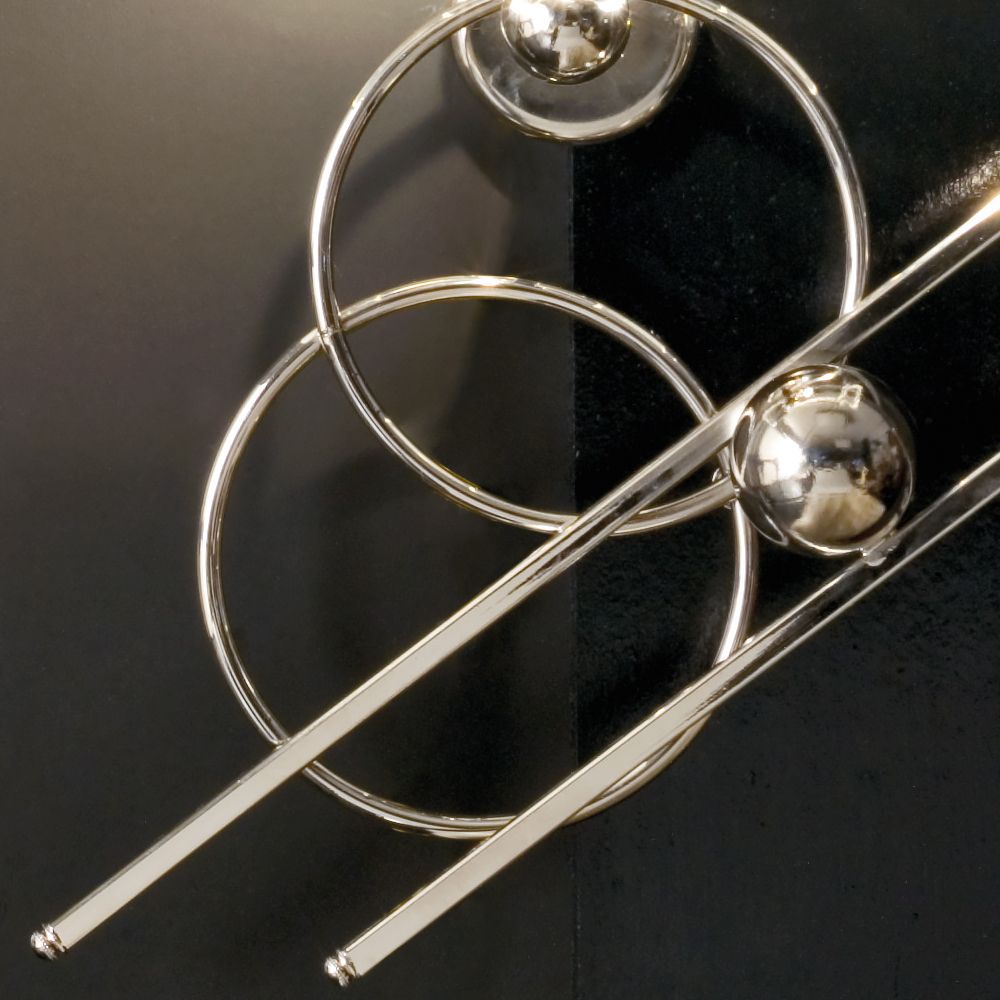 Contemporary Italian Geometric Design Wall Sconce