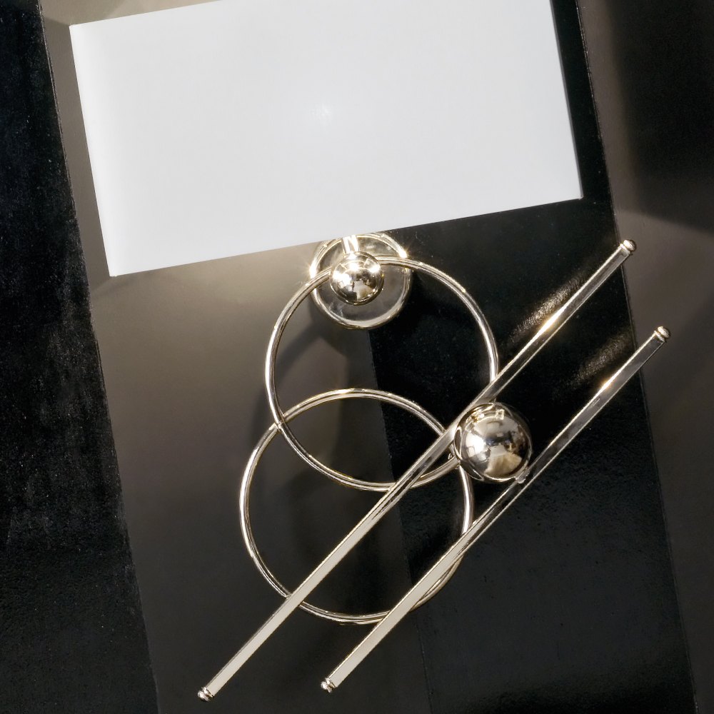 Contemporary Italian Geometric Design Wall Sconce