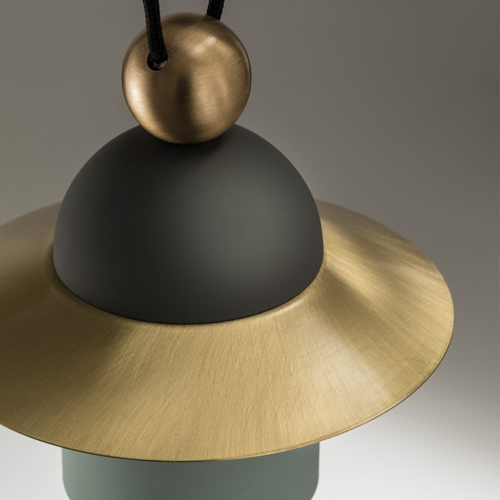 Contemporary Triple Led Chandelier