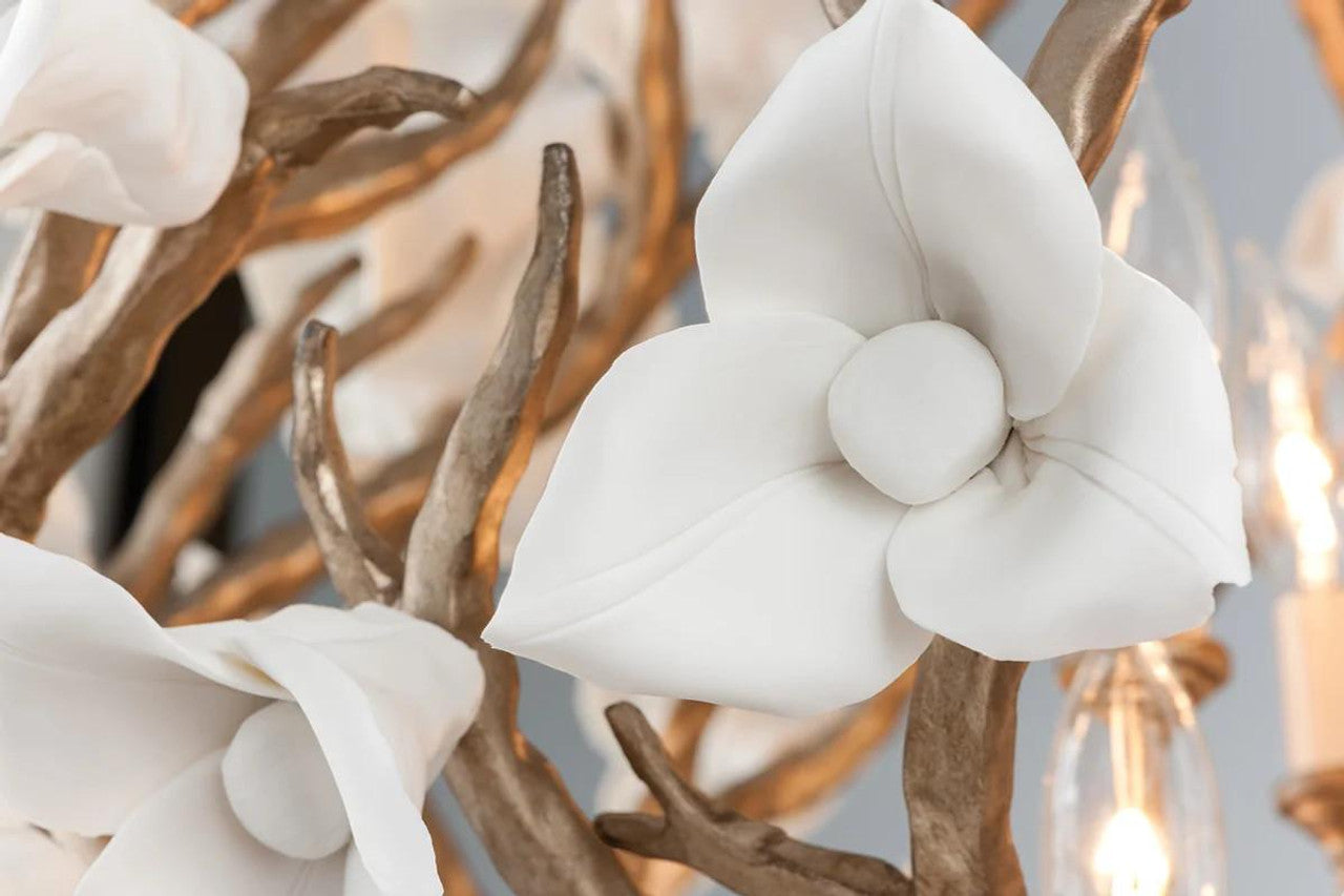 Callisto Pendant, 7-Light, Soft Gold, 28.1"W (131059-SKT-MULT-84-AR 5YWQVH)