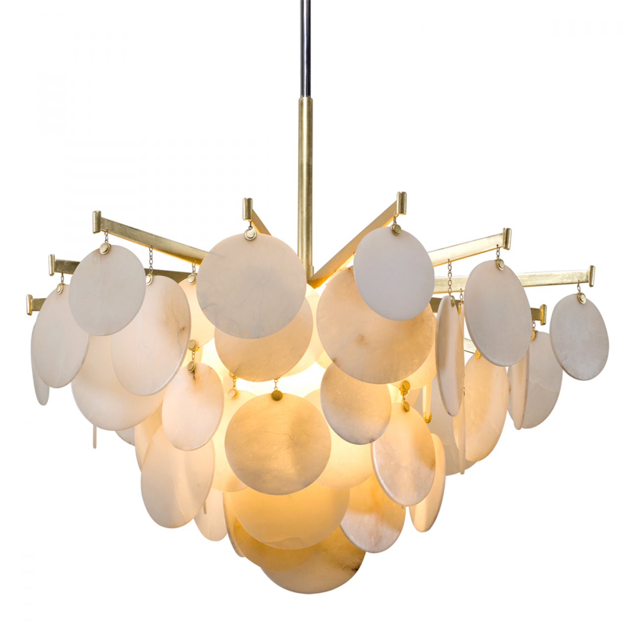 Killiam Pendant, 12-Light, Cavalier Gold, 31"H ALWKL)