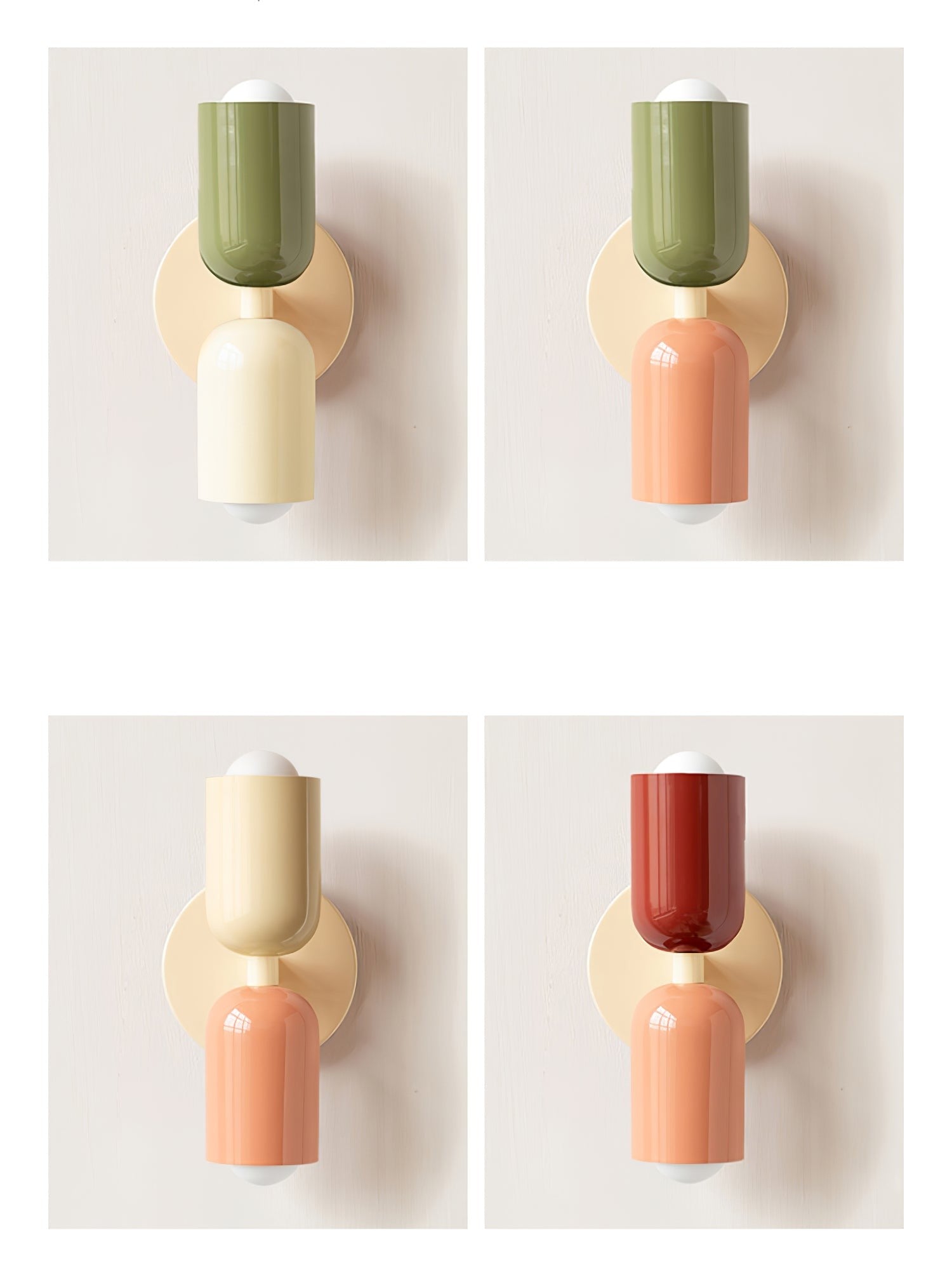 Couleur Dual Glow Wall Light
