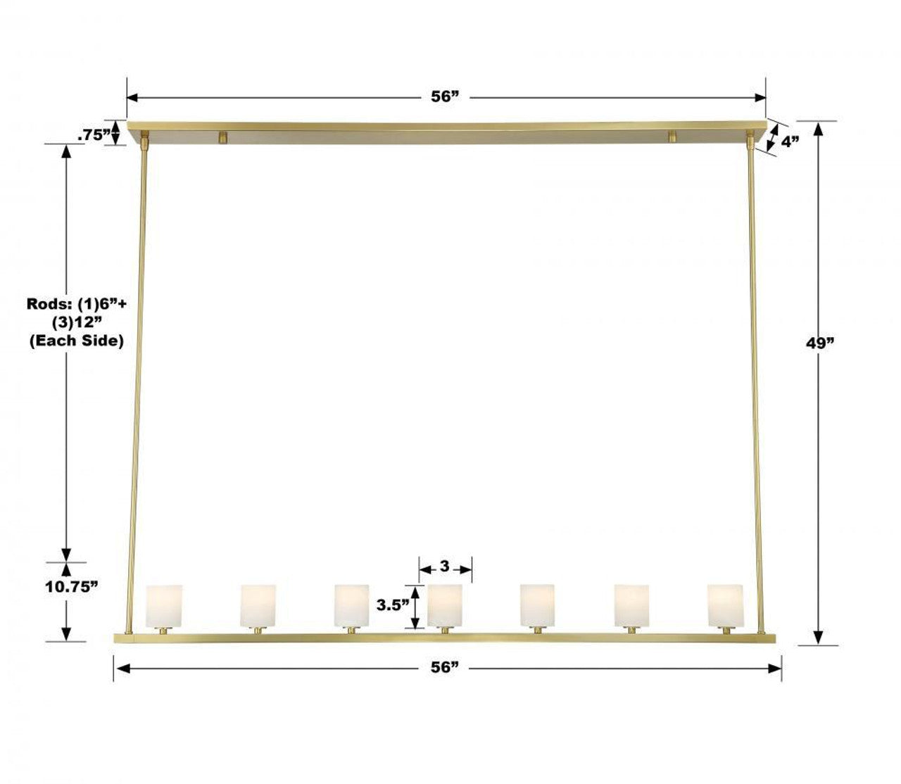 Aragon LED Chandelier