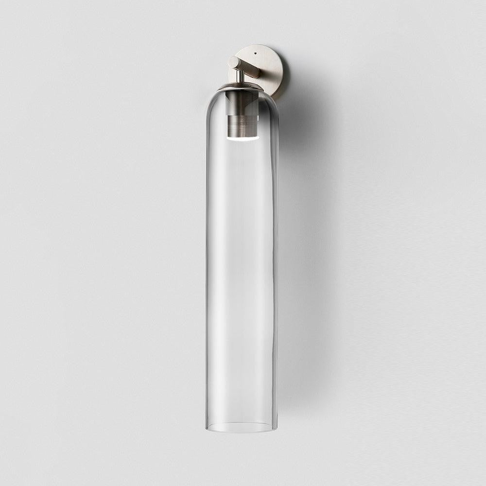 Cylindrical Art Glass Wall Light