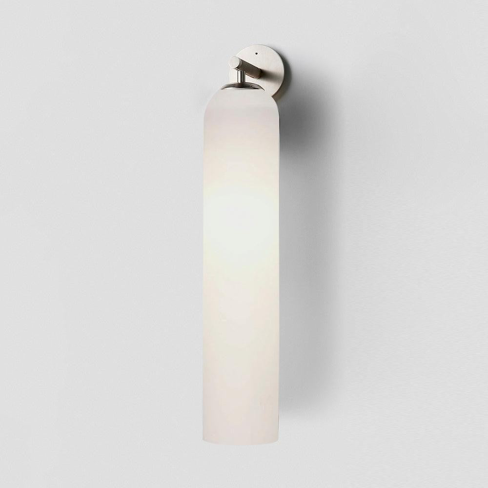 Cylindrical Art Glass Wall Light