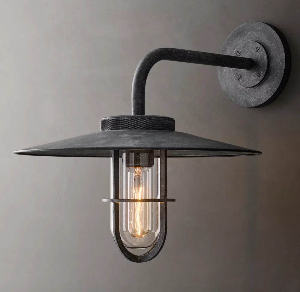 Utilitaire Barn Exterior Sconce, Outdoor Wall Light, detail 3