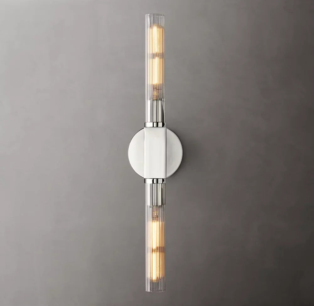Cannele Linear Wall Light, Bathroom Wall Sconce, detail 18