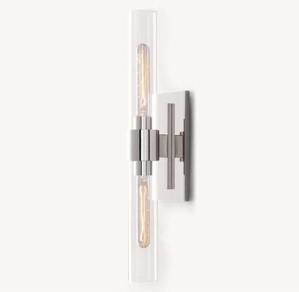 Ravelle Linear Wall Light, Bathroom Wall Sconce, detail 21
