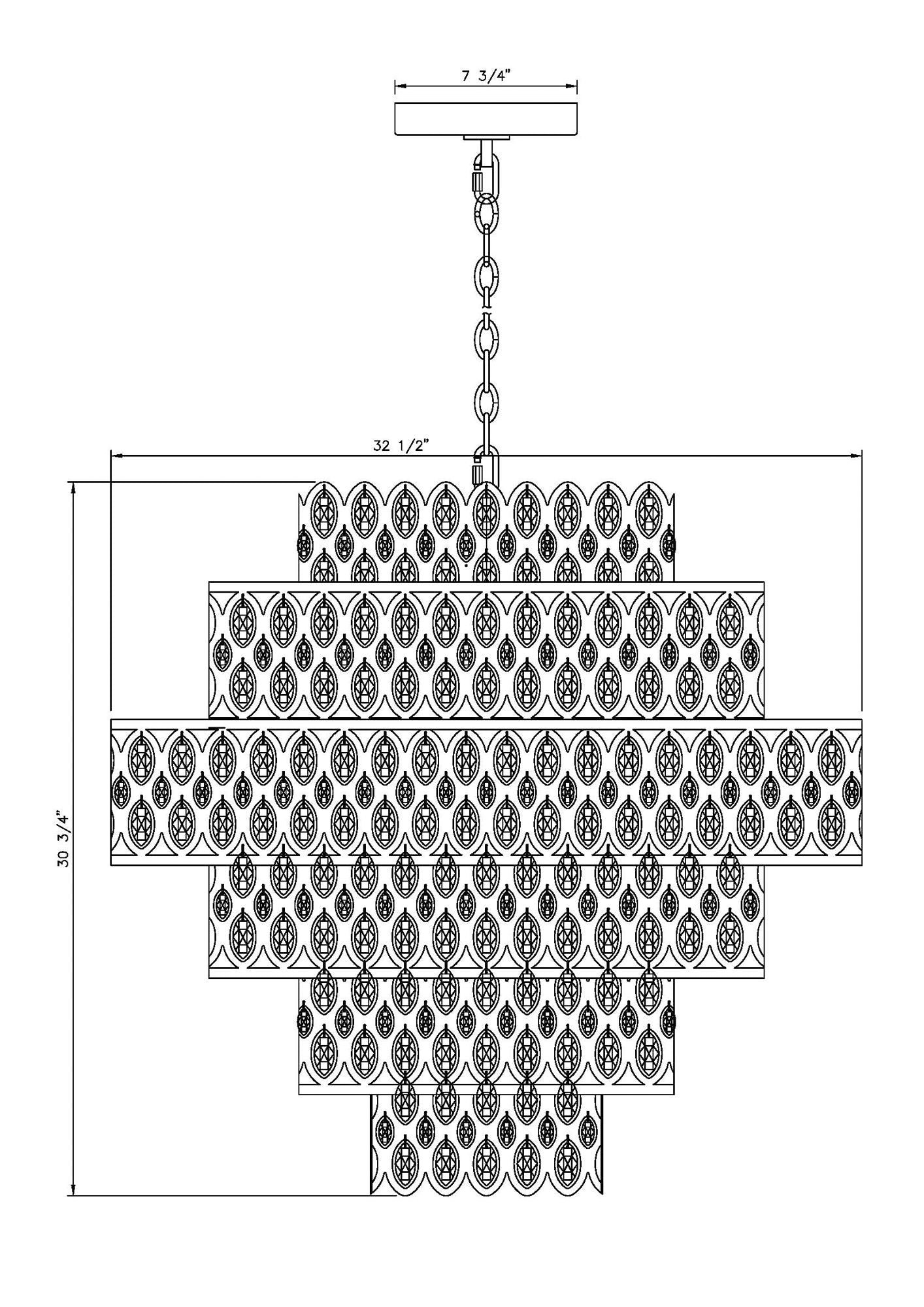 Dealey 17-Light Chandelier