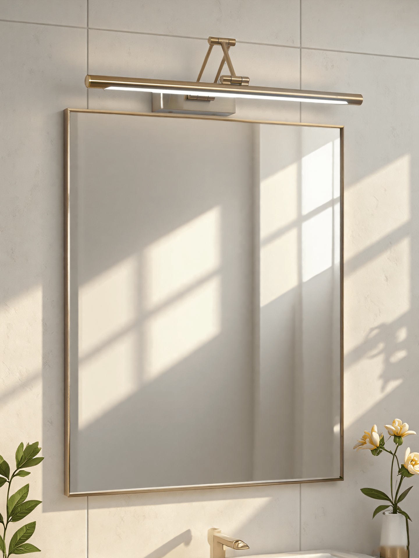 Brillan Frame Rechargeable Wall Light Vanity Light