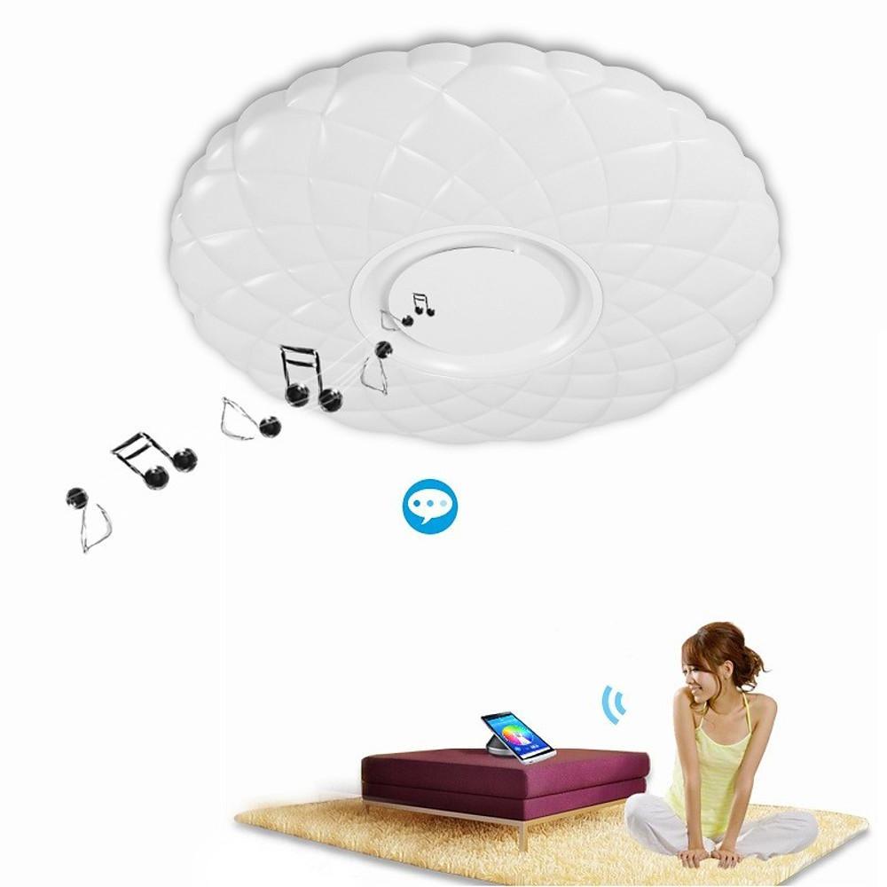 Metal Acrylic Flush Mount Ceiling Light Dimmable Unique