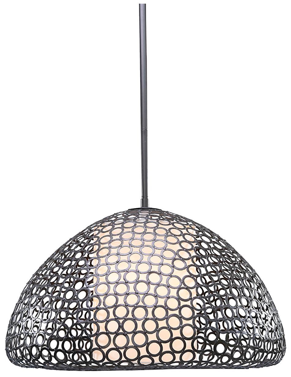 Dilston 3-Light Cream Linen Chandelier