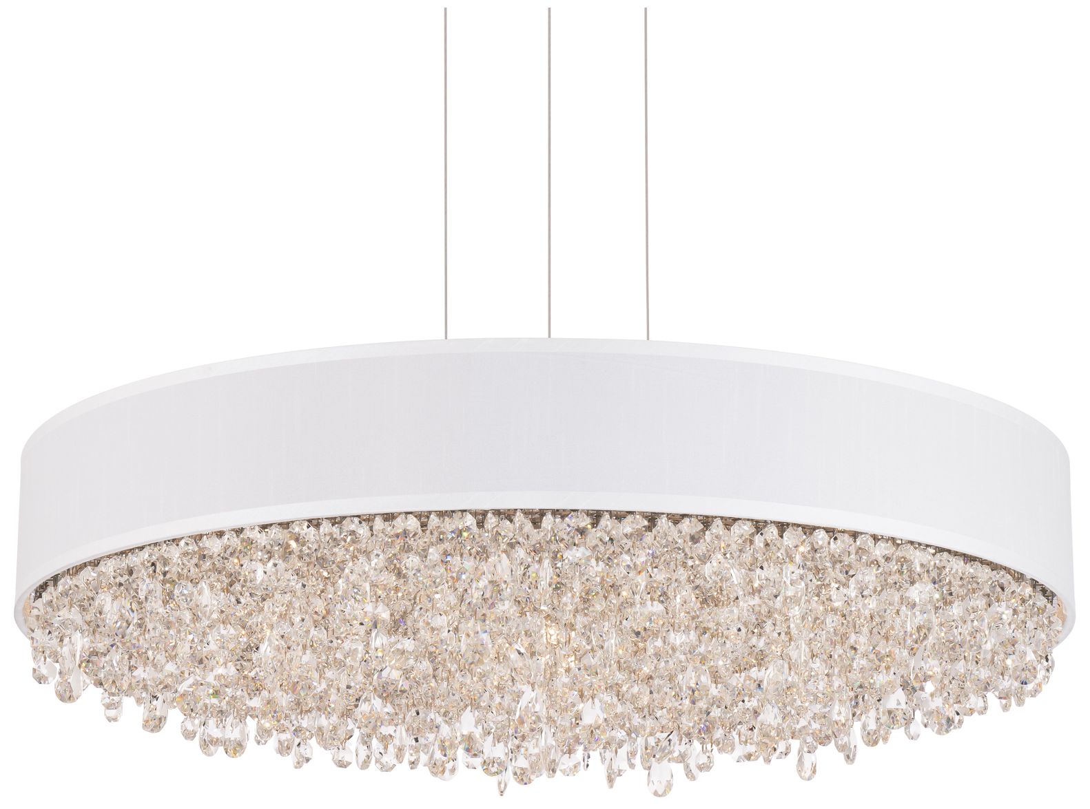 Eclyptix LED 6.5"H X 1-Light Crystal Pendant