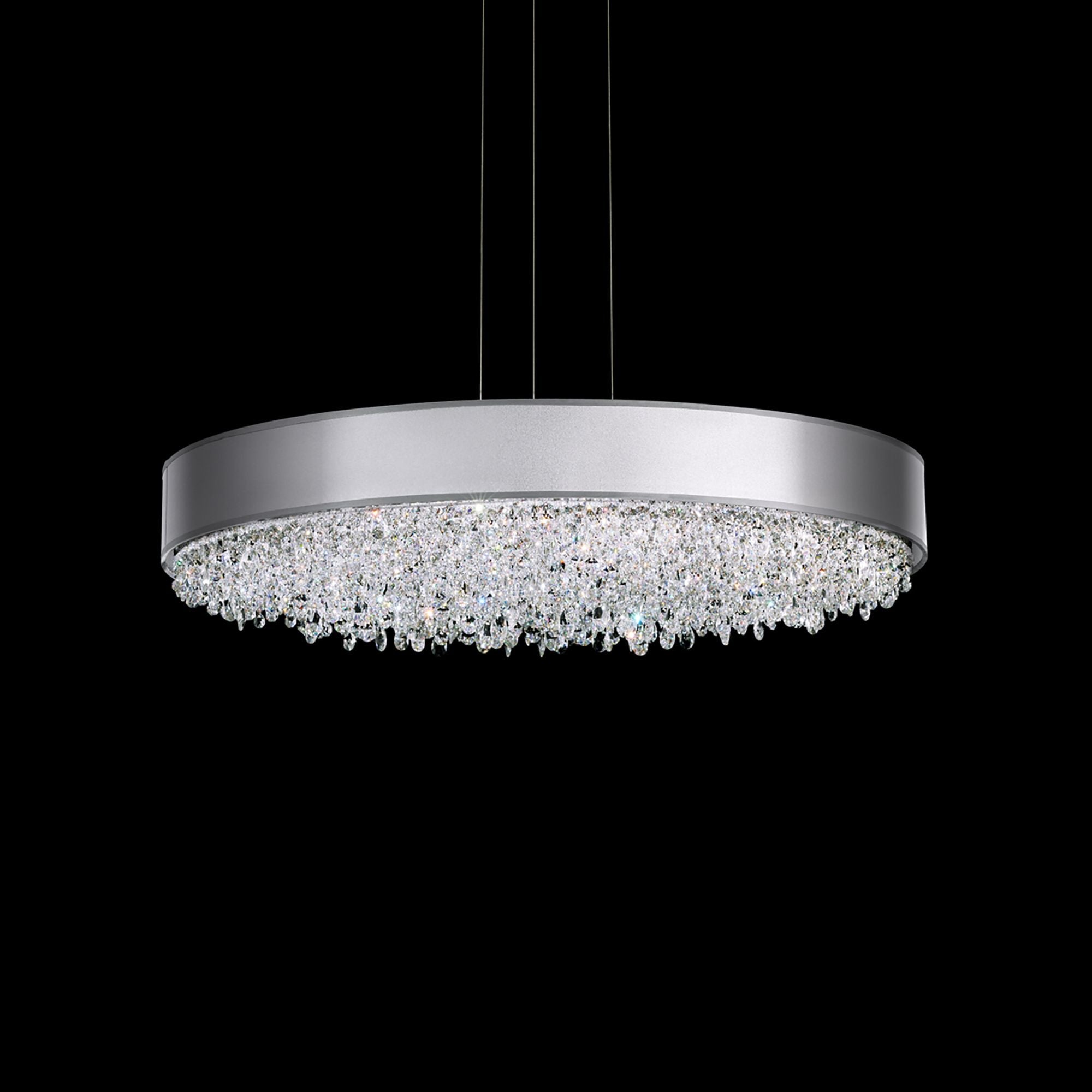 Eclyptix LED 6.5"H X 1-Light Crystal Pendant