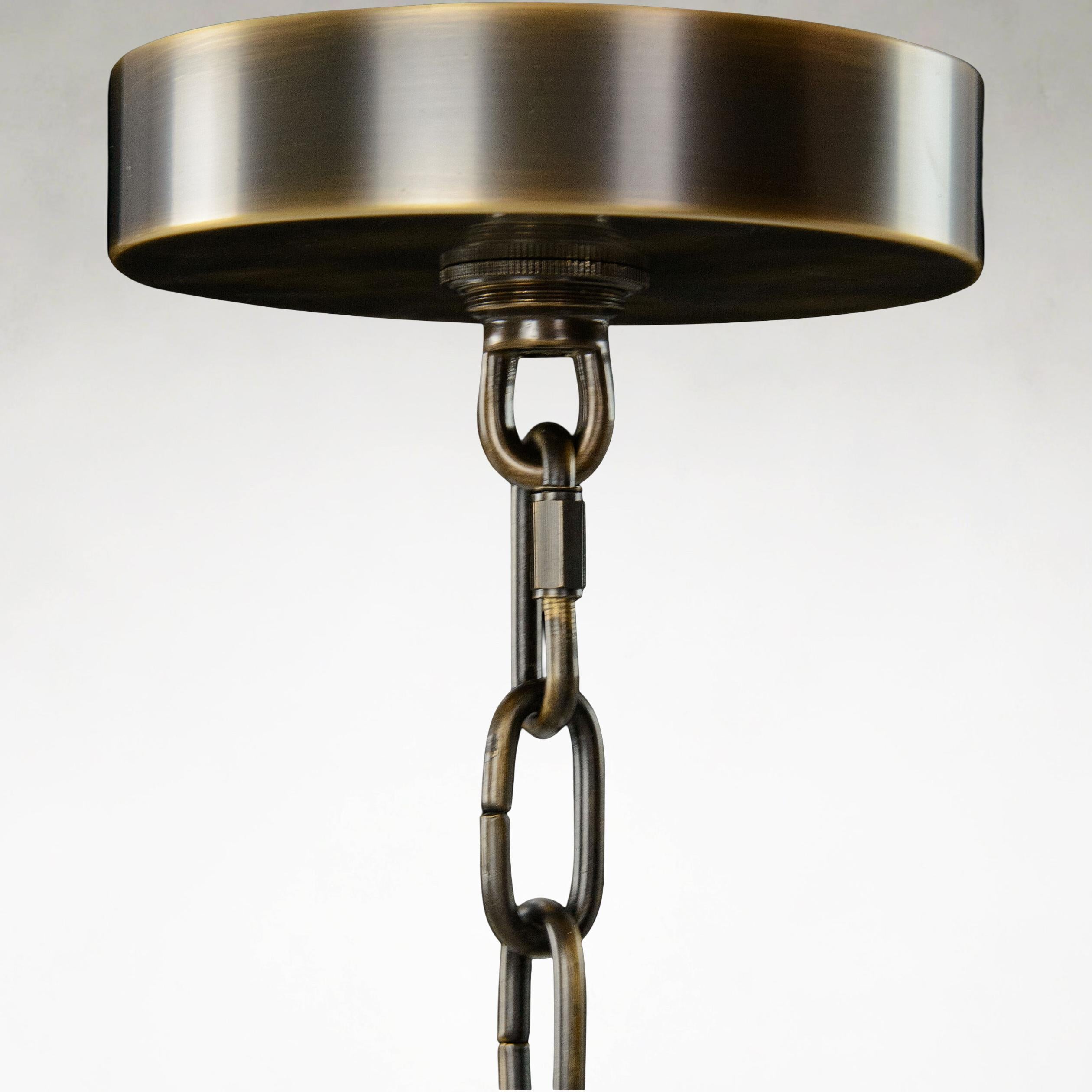 Churippu 21-Light Light Bronze Chandelier Ceiling Fi x ture