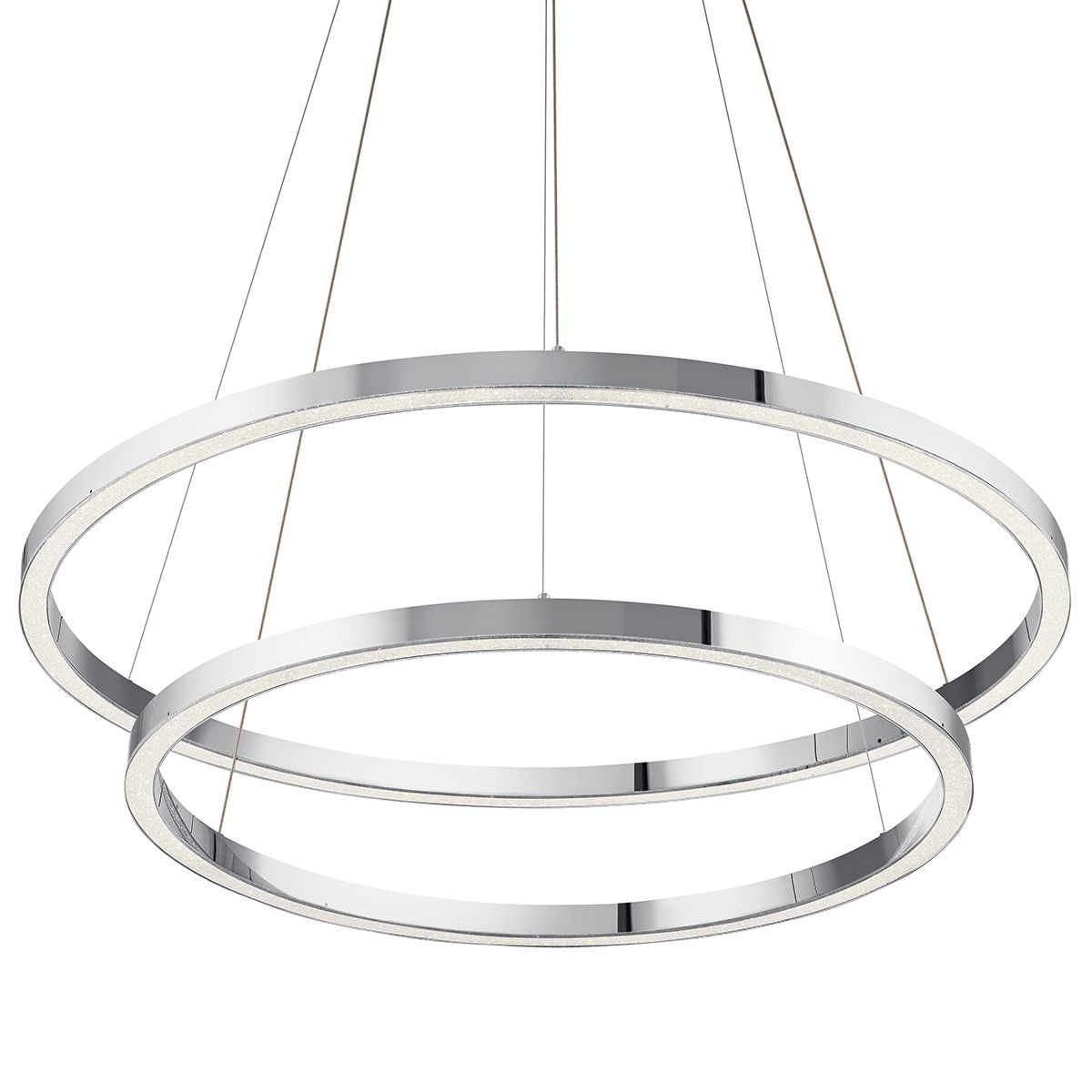 Elan Opus Chrome Oversized LED Chandelier