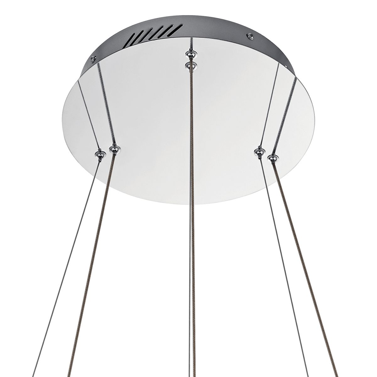Elan Opus Chrome Oversized LED Chandelier