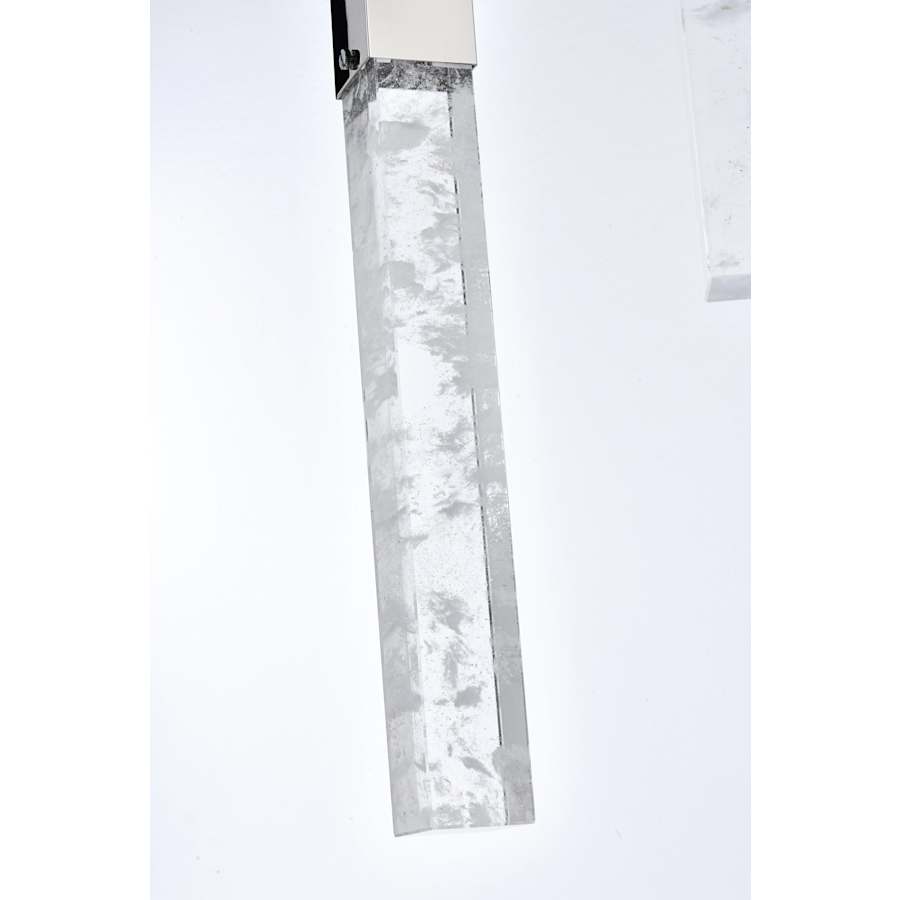 Aurora 42" Wide Crystal Linear Pendant