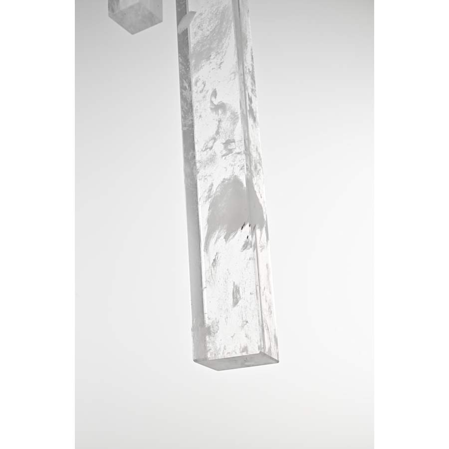 Aurora 42" Wide Crystal Linear Pendant