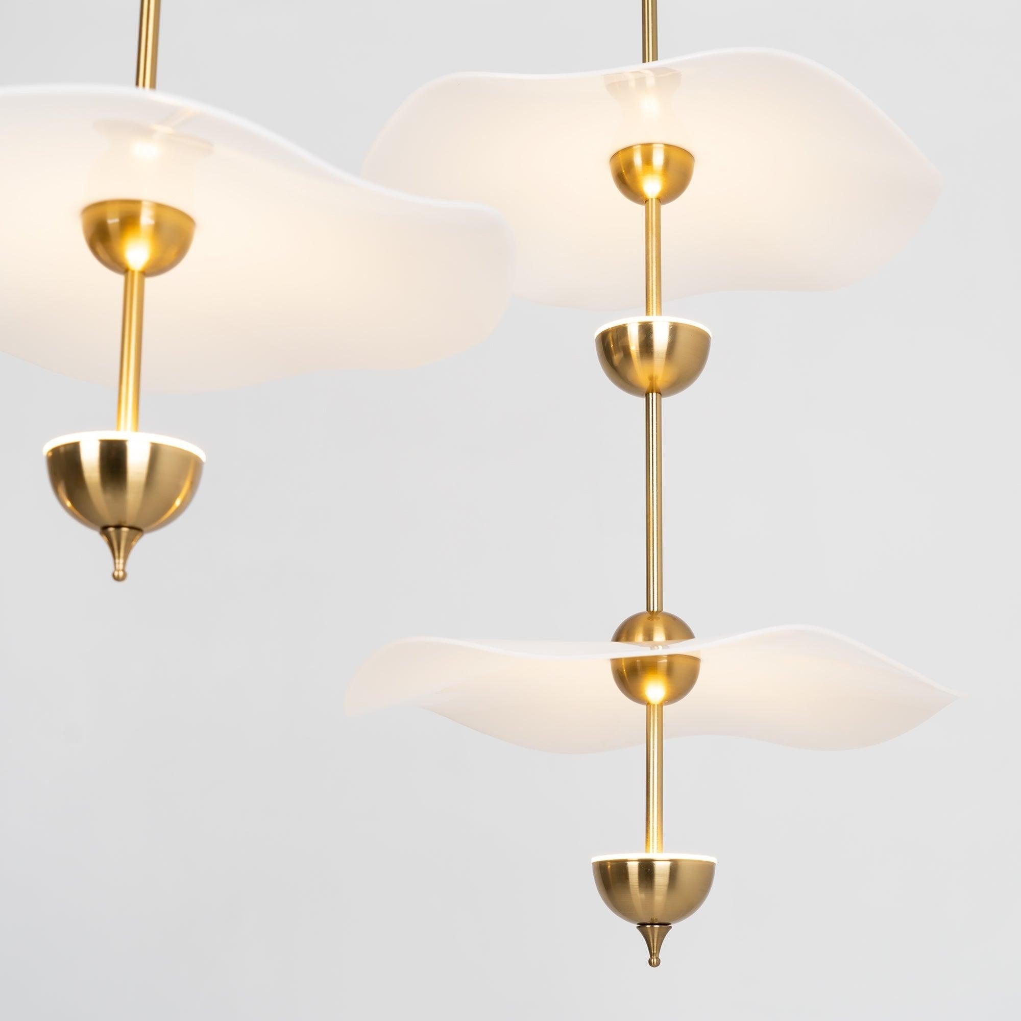 Envolee Biscuit Double Pendant