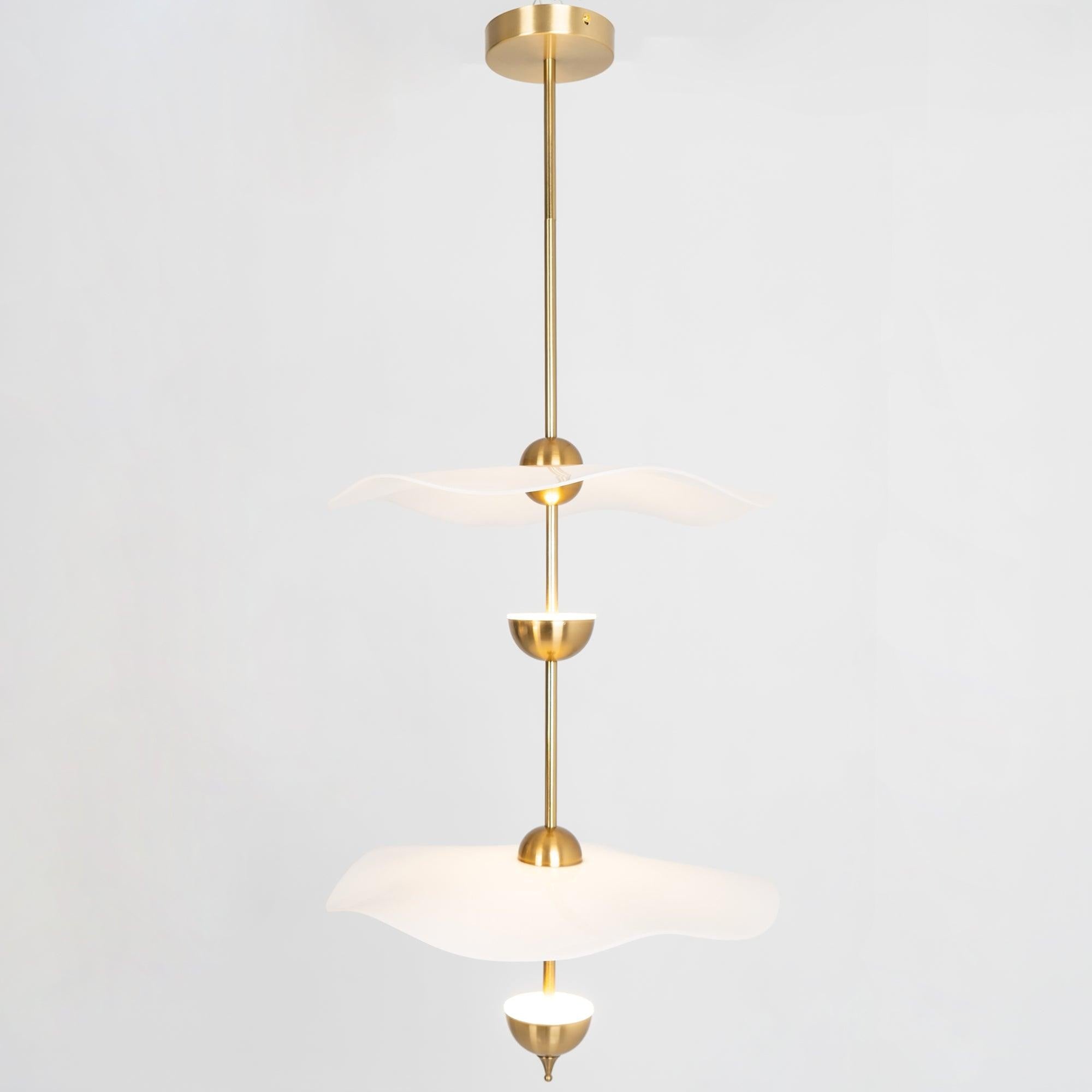 Envolee Biscuit Double Pendant