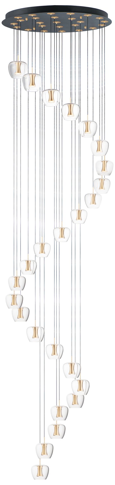 Newton 25-Light LED Chandelier