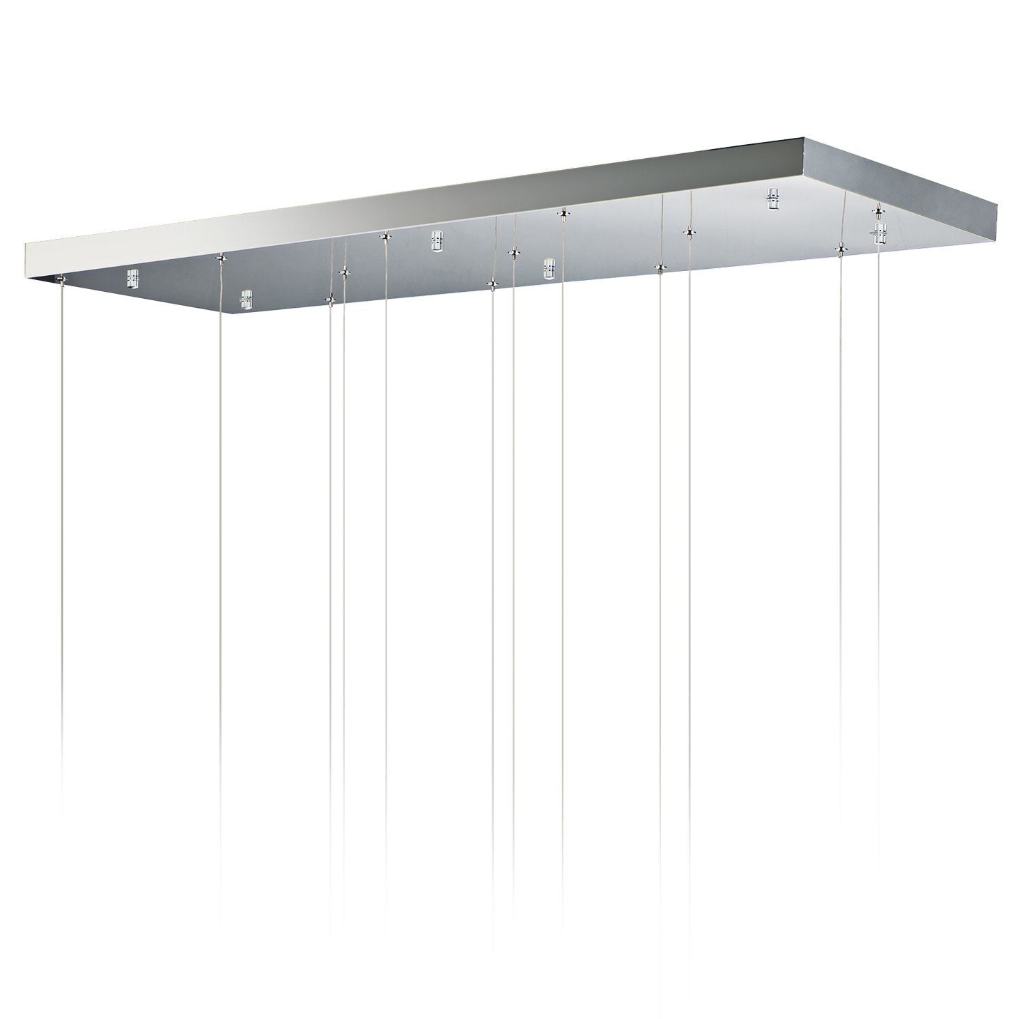 Rinkle 14 Wide Polished Chrome 3-Light Chandelier