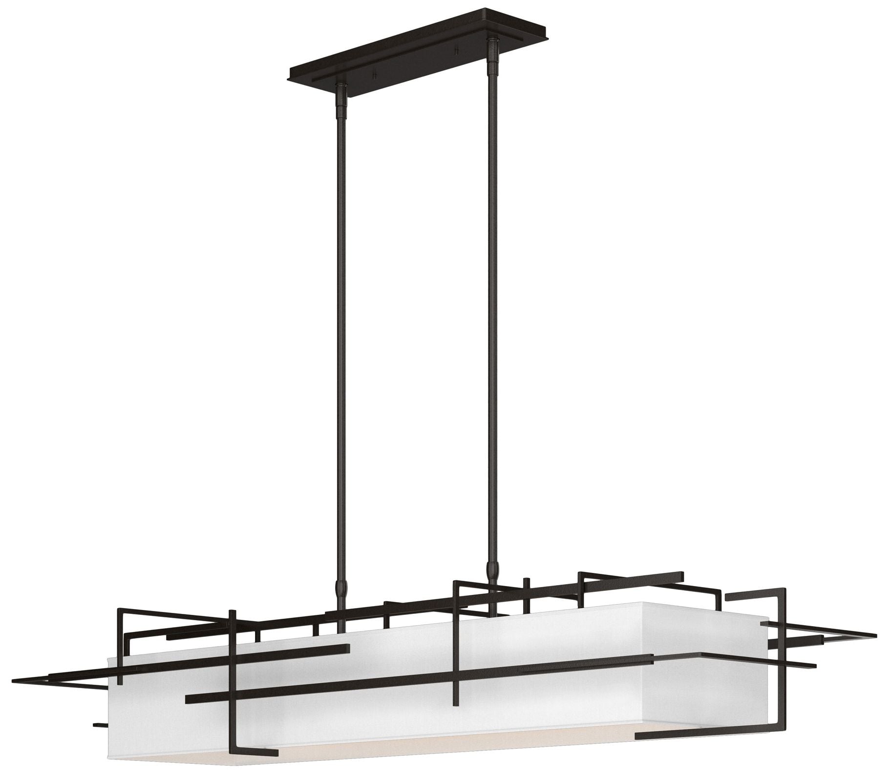 bronze chandelier shown as a main product image for open living spaces