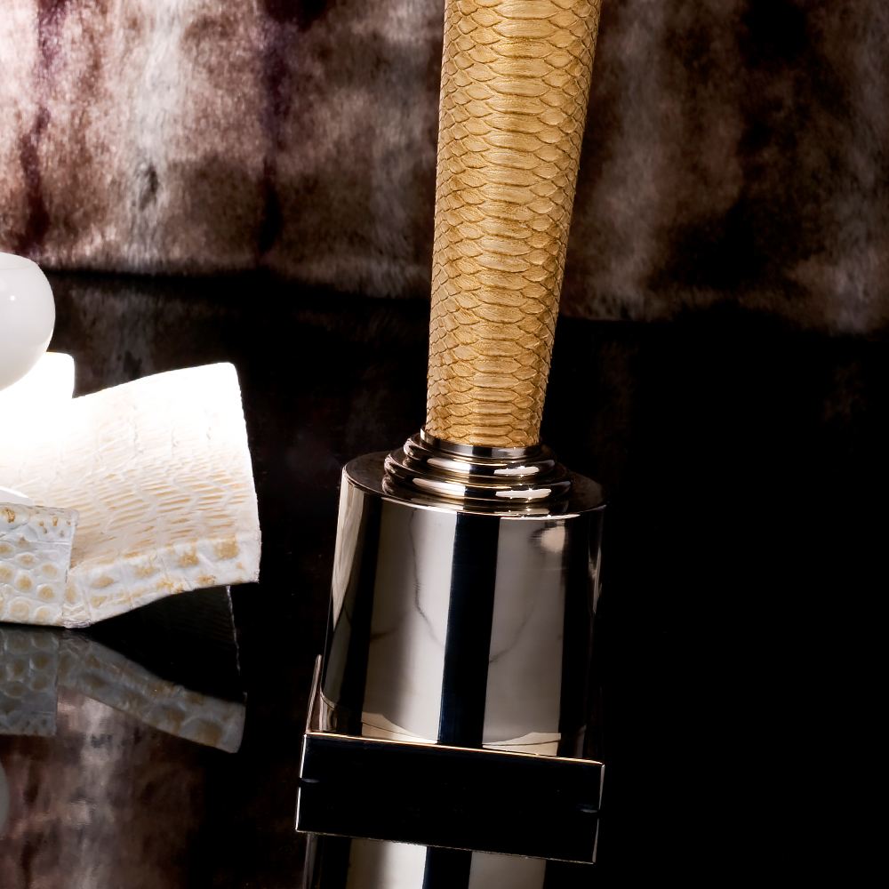 Exclusive Italian Luxury Print Table Lamp