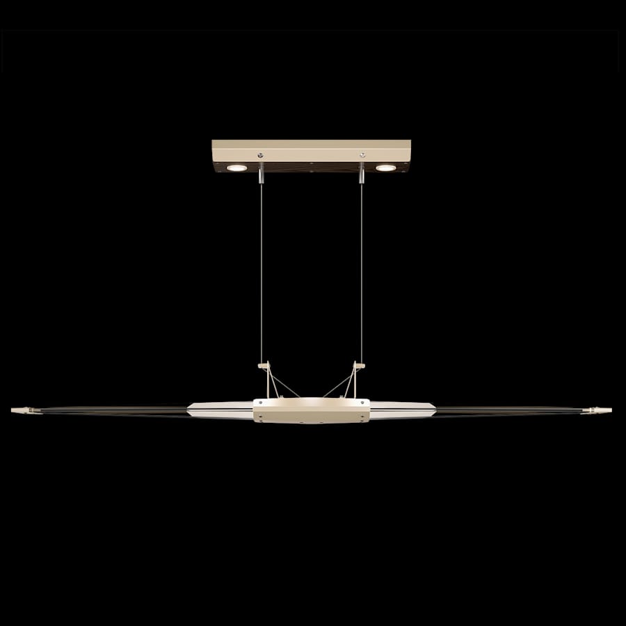 Blade 2-Light 53" Wide Linear Pendant