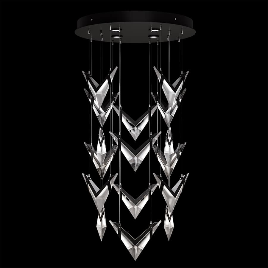 Blade 4-Light 32" Wide Multi-Light Pendant