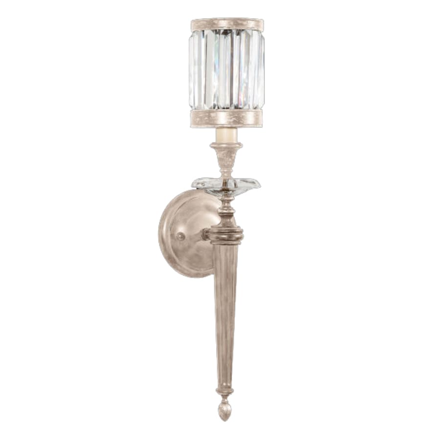 Eaton Place Silver Single-Light Wall Sconce