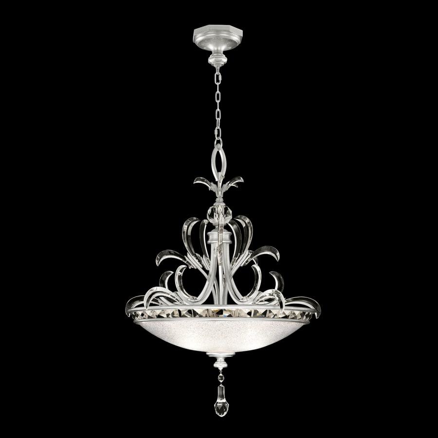 Beveled Arcs 3-Light 32" Wide Crystal Pendant