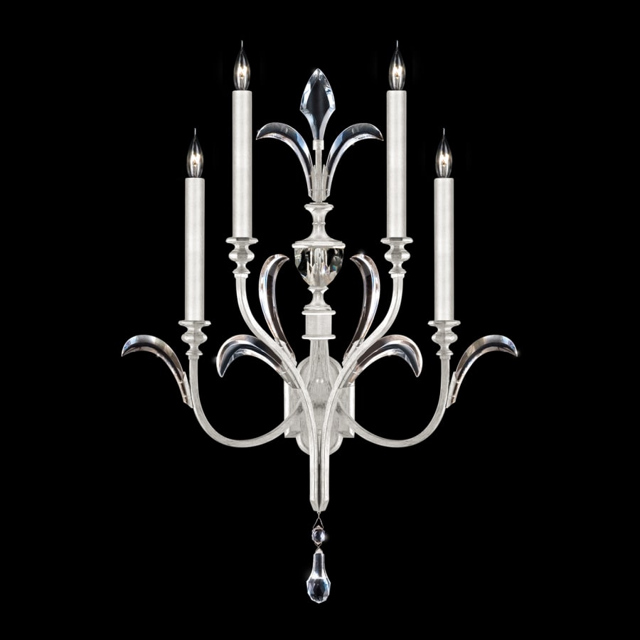 Beveled Arcs 4-Light 36" Tall Wall Sconce