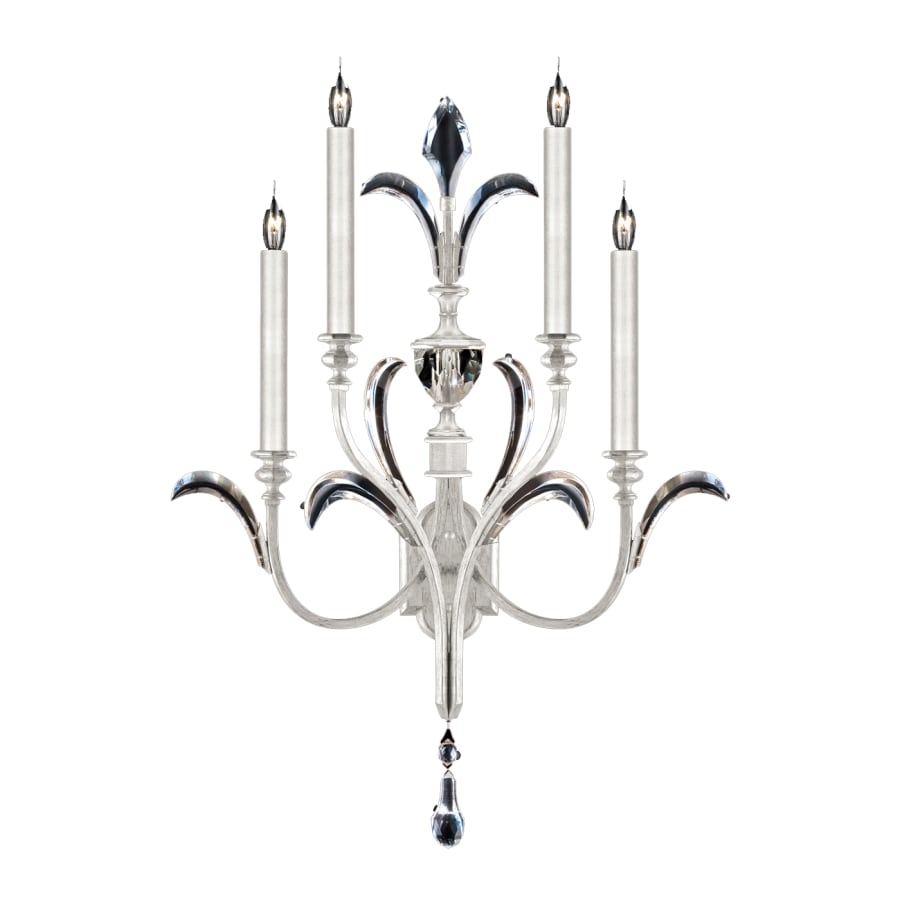 Beveled Arcs 4-Light 36" Tall Wall Sconce