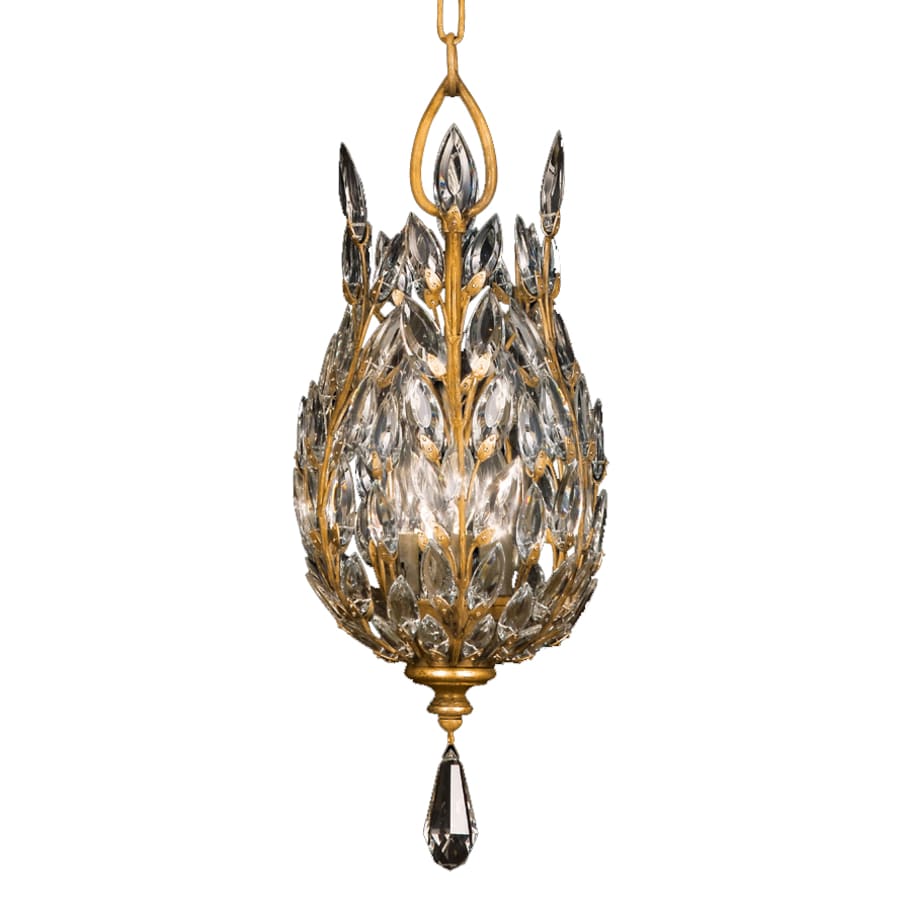 Crystal Laurel 3-Light 11" Wide Pendant