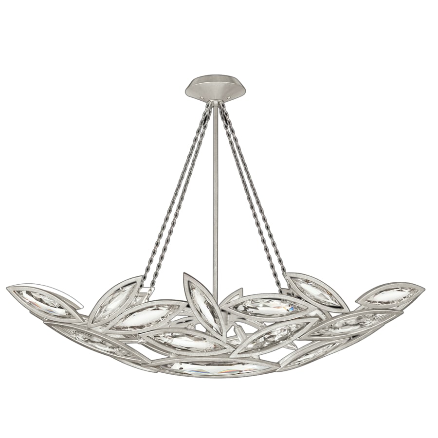 Marquise 7-Light Foyer Pendant with Faceted Crystal