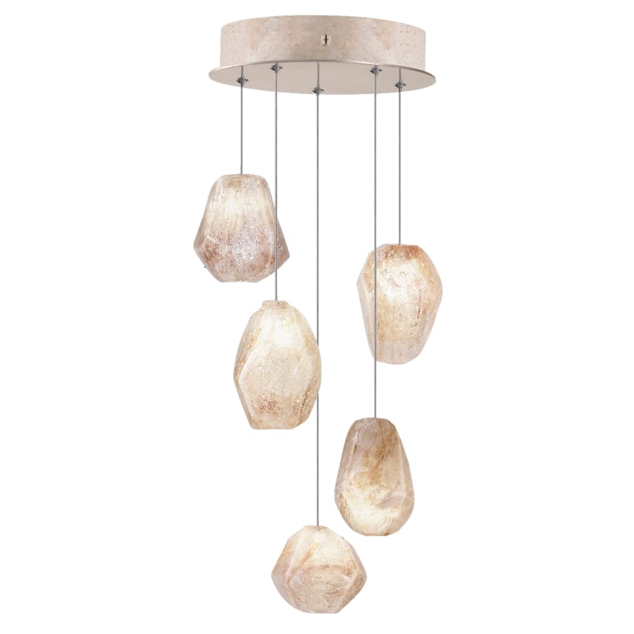 Natural Inspirations 5-Light 12" Wide LED Pendant Light