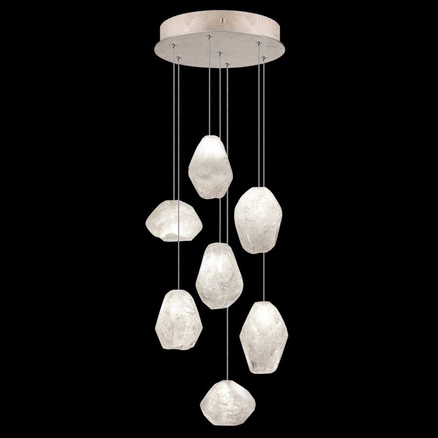 Natural Inspirations 7-Light 14" Wide LED Pendant Light