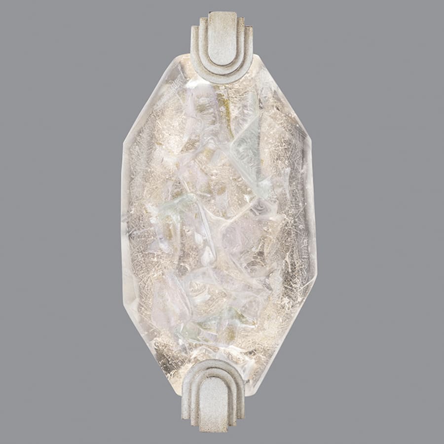 LED Wall Sconce in Silver Leaf Finish From the Allison