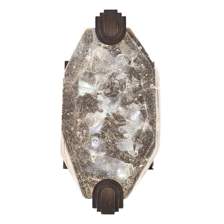 LED Wall Sconce in Bronze Leaf Finish From the Allison