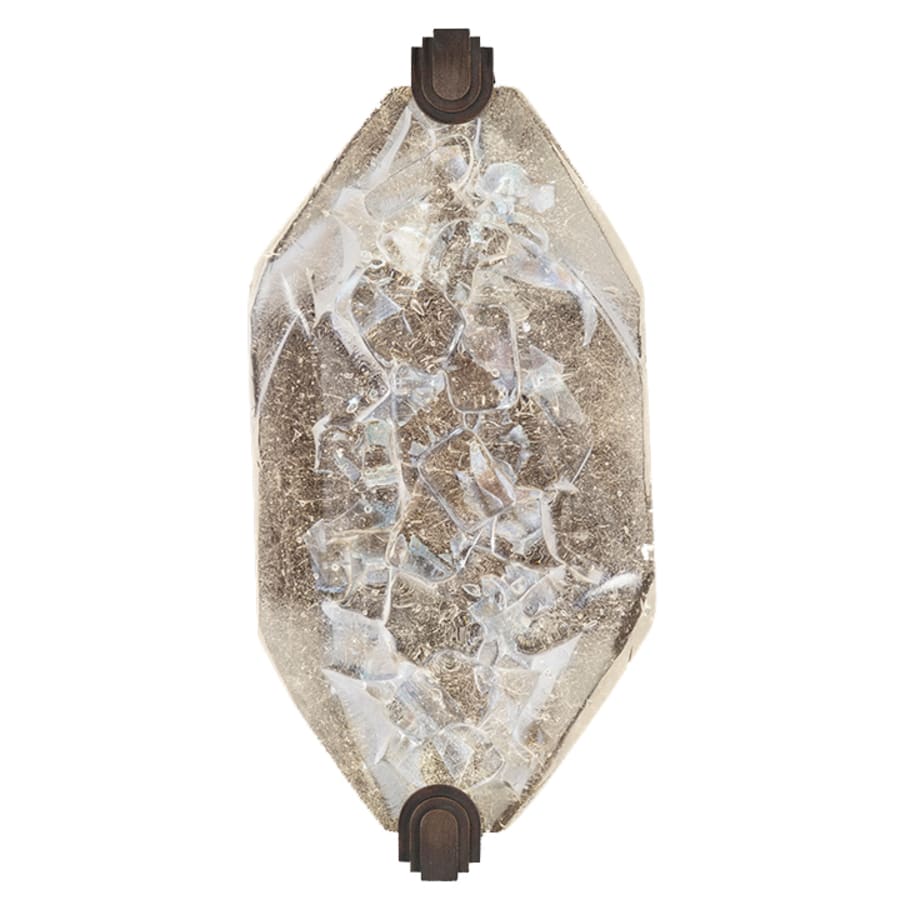 LED Wall Sconce in Bronze Leaf Finish From the Allison