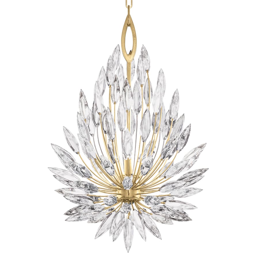 Lily Buds 3-Light 19" Wide Crystal Pendant
