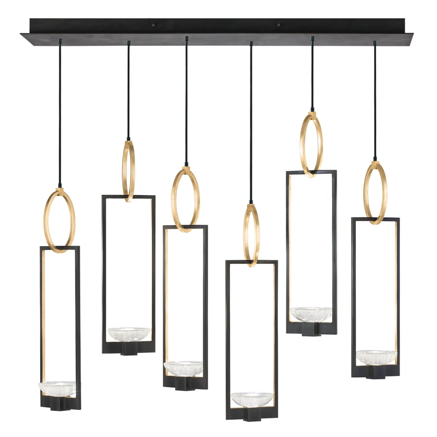 Delphi 6-Light 48" Wide LED Linear Pendant