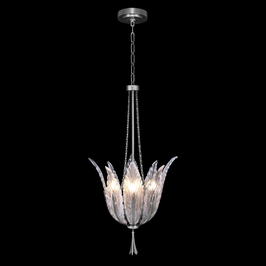 Plume 4-Light 18" Wide Crystal Pendant