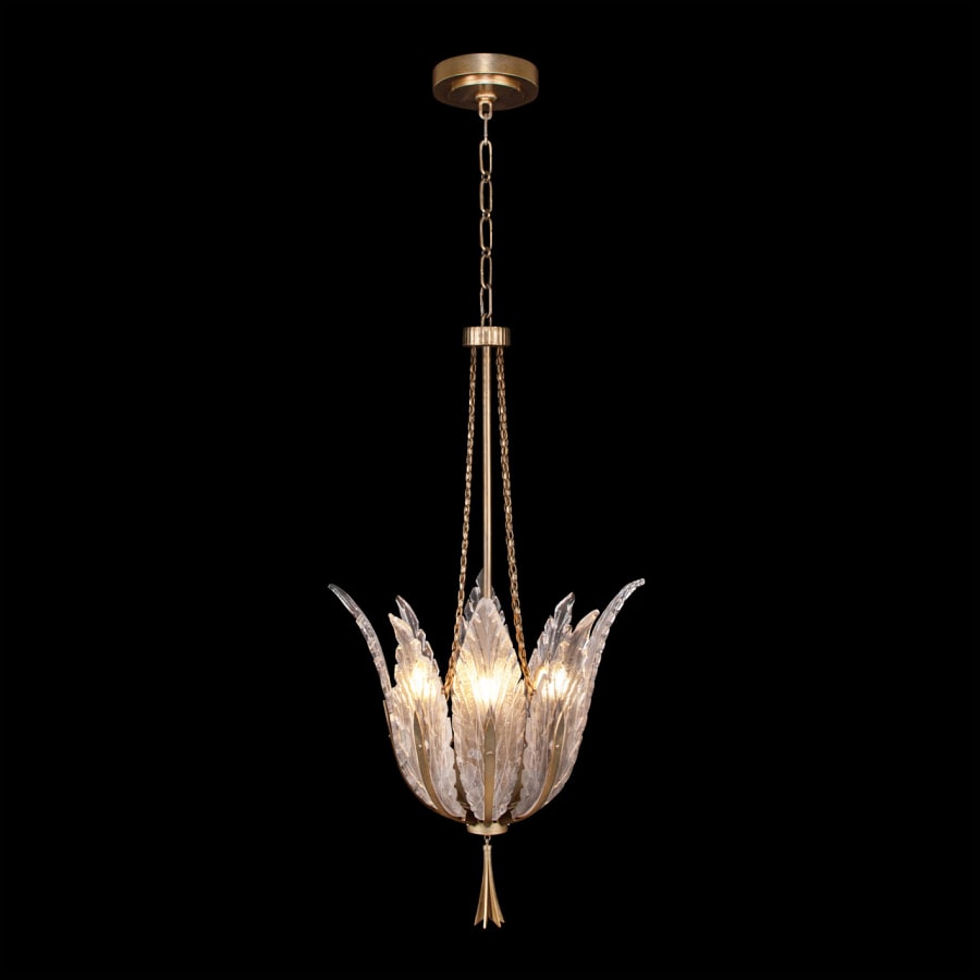 Plume 4-Light 18" Wide Crystal Pendant