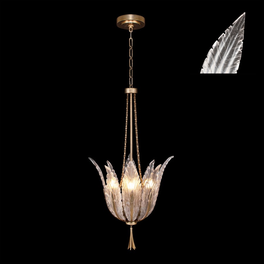 Plume 4-Light 18" Wide Crystal Pendant